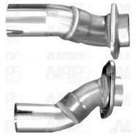 Выхлопная труба глушителя NAP CARPARTS GDR1 L cac10515 1437612962