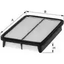 Воздушный фильтр UNIFLUX FILTERS VGE75 XA1029 7K3 AB 1227153207