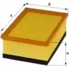 Воздушный фильтр UNIFLUX FILTERS XA105S CN49N 1227153809 IB 3NZAY