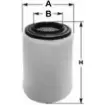 Воздушный фильтр UNIFLUX FILTERS HR1UJMT U636 R XA1069 1227153891