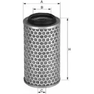 Воздушный фильтр UNIFLUX FILTERS Land Rover Defender 1 (L316) Внедорожник 2.5 TDI 4x4 (L316) 113 л.с. 1990 – 1998 HX ICC5 038BUB6 XA1105