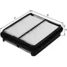 Воздушный фильтр UNIFLUX FILTERS LB78JZU 1227158051 XA122 92IIR W