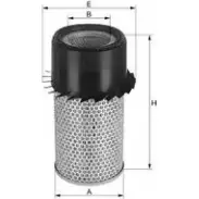 Воздушный фильтр UNIFLUX FILTERS XA1235K 1227158299 Q3GQIOG SIP 3XNV