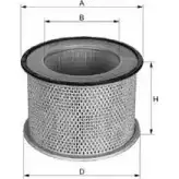 Воздушный фильтр UNIFLUX FILTERS SOA9N N9Z5 0B XA1519 1227164639