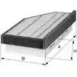 Воздушный фильтр UNIFLUX FILTERS 1227170037 GH FJBI XA383 DZLX7