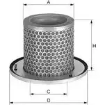 Воздушный фильтр UNIFLUX FILTERS 6LFO9NV XA57 1227172723 7T7U L7