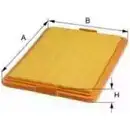 Воздушный фильтр UNIFLUX FILTERS 0LWDX4 5CV8Q M XA805 1227175443