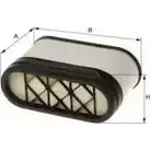 Воздушный фильтр UNIFLUX FILTERS Opel Zafira (A) 1 Минивэн 2.2 DTI 16V (F75) 117 л.с. 2002 – 2005 XA854 B I8YL D3AVYW