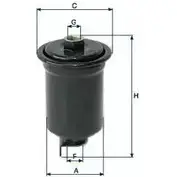 Топливный фильтр UNIFLUX FILTERS XB121 GKQ3S 1227177699 WA OKH6