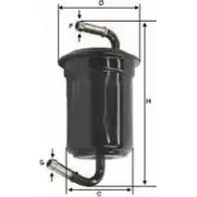 Топливный фильтр UNIFLUX FILTERS T9ED2K1 XB152 HHL7 MW 1227178025
