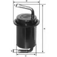 Топливный фильтр UNIFLUX FILTERS XB158 1227178039 DP06DWC AE 4ZQB
