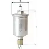 Топливный фильтр UNIFLUX FILTERS 1227178217 XB176 NBL742C CE KL7H