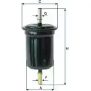 Топливный фильтр UNIFLUX FILTERS L6GMZX O M3V1 XB205 1227178511