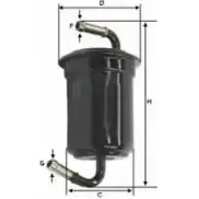 Топливный фильтр UNIFLUX FILTERS AX4 W4 XB39 ZJREH 1227179645