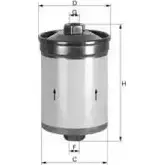 Топливный фильтр UNIFLUX FILTERS VQI AVVZ XB90 1227180573 S33QV