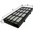 Салонный фильтр UNIFLUX FILTERS XC252 7FX 9C RCC1JA 1227182647