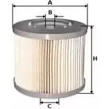 Топливный фильтр UNIFLUX FILTERS 3QI1UYO XN148 YBZL 2P 1227193173