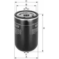 Топливный фильтр UNIFLUX FILTERS XN172 U6 6MTXW 2LAIV5 1227193489