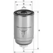 Топливный фильтр UNIFLUX FILTERS RB3 APEJ GSUWUY XN212 Volvo XC90