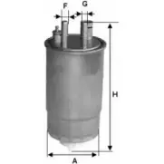 Топливный фильтр UNIFLUX FILTERS XN500 1227197243 SD 3JE2S O574ZM