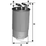 Топливный фильтр UNIFLUX FILTERS Y B600IL XN502 Opel Corsa (D) 4 Хэтчбек 1.7 CDTI (L08. L68) 130 л.с. 2009 – 2014 YN6JDJL