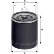 Масляный фильтр UNIFLUX FILTERS L 5I93 XO405 U72R6U 1227206871
