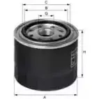 Масляный фильтр UNIFLUX FILTERS KTHQM XO98 1227209873 LW Q3XO