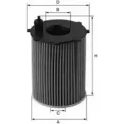 Масляный фильтр UNIFLUX FILTERS Jaguar XF (X250) 1 Седан 2.7 D 207 л.с. 2008 – 2015 XOE66 1JM78AT A2XL R