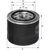 Воздушный фильтр, турбокомпрессор UNIFLUX FILTERS XS110 1227212639 ZO WSK OYLDF14