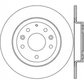 Тормозной диск OPEN PARTS 1227552637 A ONRTY4 BDR2794.10 0OH47