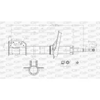 Амортизатор OPEN PARTS 1227636787 UECA8C SAB8012.31 KH6 WP9