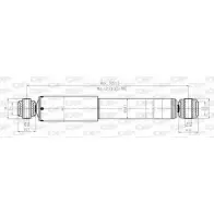 Амортизатор OPEN PARTS F L8F1H SAB8040.12 5JBWU 1227638821