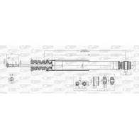 Амортизатор OPEN PARTS SDN0 IU SAB8232.32 260YT 1227646843