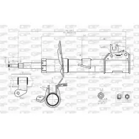 Амортизатор OPEN PARTS IC1 GV H562Y1C 1227647117 SAB8243.31