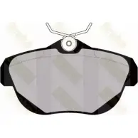 Тормозные колодки, дисковые, комплект BRAKE ENGINEERING 0IORK PA1751 1227767353 NESO JN1
