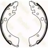 Тормозные колодки, комплект BRAKE ENGINEERING 1227784743 P5MIYM SH1201 WX NRPZ5