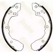 Тормозные колодки, комплект BRAKE ENGINEERING SH1205 D4HT N4Z ZKFND2 1227784793
