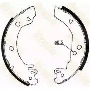 Тормозные колодки, комплект BRAKE ENGINEERING 1227785353 SRRX I8J SH1280 6OZ13Q