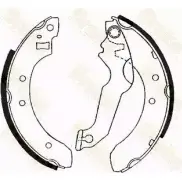 Тормозные колодки, комплект BRAKE ENGINEERING 1227786295 XR BTN SH2171 GFDBXL