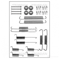 Ремкомплект тормозных накладок TRISCAN 340S2L I Volkswagen Transporter (T4) 4 Фургон 1.9 D 60 л.с. 1990 – 1995 8105292573 5709147205426