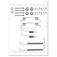 Ремкомплект тормозных накладок TRISCAN U24D1 T 8105212002 5709147546949 Chevrolet Aveo (T300) 2 Седан 1.2 69 л.с. 2011 – наст. время
