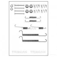 Ремкомплект тормозных накладок TRISCAN Opel Combo 5709147016664 ZJ 9XA0 8105242184