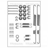 Ремкомплект тормозных накладок TRISCAN 8105102571 OMVB NO 5709147205440 Toyota Hilux (N140, 50, 60, 70) 6 Пикап 2.5 D 4D (KDN14. KDN15. KDN16. KDN19) 88 л.с. 2001 – 2005