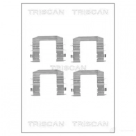 Ремкомплект колодок TRISCAN 8105181009 1J 66SE Kia Carens (RP) 4 Минивэн 1.6 GDi 135 л.с. 2013 – наст. время 5709147551134