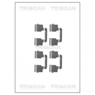 Ремкомплект колодок TRISCAN 8105101653 5709147550380 Citroen Jumpy 2 (VF7) Минивэн 2.0 i 140 л.с. 2007 – наст. время CA0 TN