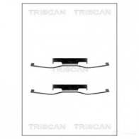 Ремкомплект колодок TRISCAN 5709147015124 8105101214 MOU1F P2 Dodge Caravan 4 (RS, RG) Минивэн 3.8 AWD 218 л.с. 2000 – 2007