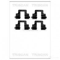 Ремкомплект колодок TRISCAN 5709147550144 Skoda Octavia (A5, 1Z5) 2 Универсал 2.0 RS 200 л.с. 2005 – 2013 4F RJFE8 8105101629