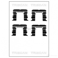 Ремкомплект колодок TRISCAN 8105141609 5710476065247 I 2NRV1D Nissan Navara (D22) 1 Пикап 2.5 dCi 133 л.с. 2008 – наст. время