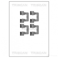 Ремкомплект колодок TRISCAN 5710476065896 Opel Insignia (A) 1 Хэтчбек 1.6 SIDI (68) 170 л.с. 2013 – 2017 8105241611 3WY4PL E