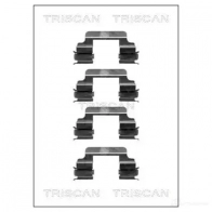 Ремкомплект колодок TRISCAN 5709147549995 YG 55Y Fiat Scudo (220) 1 Фургон 2.0 JTD 16V 109 л.с. 1999 – 2006 8105101614